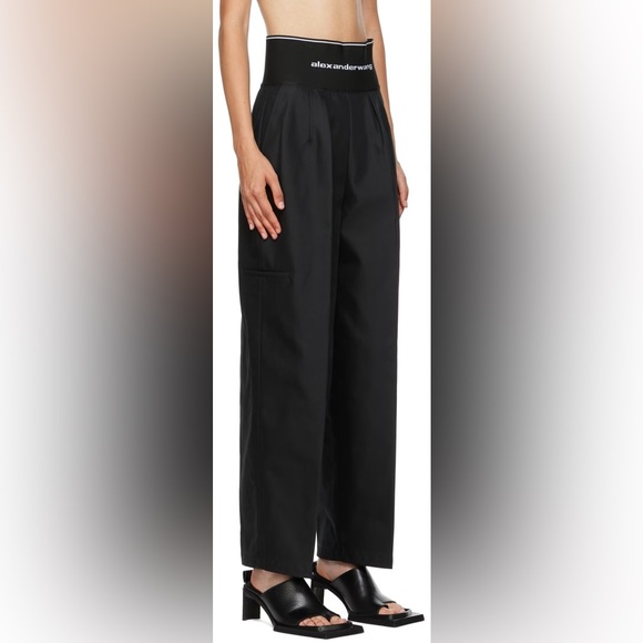 Alexander Wang Black Carrot Leg Trouser - Picture 2 of 7